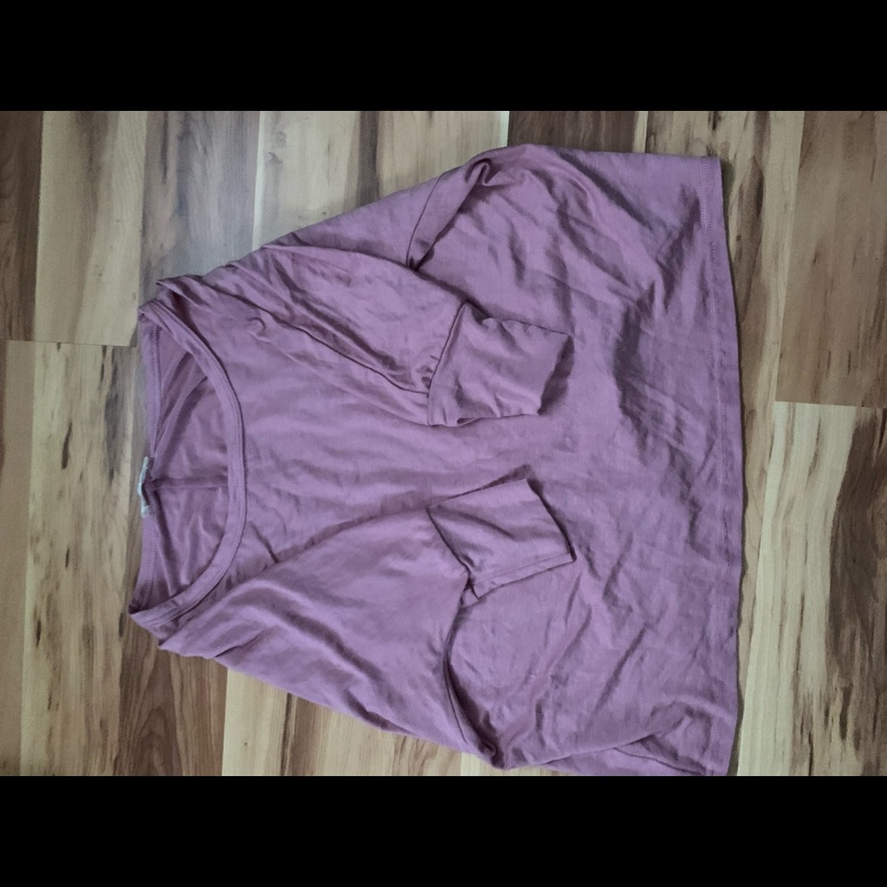 soft light pink shirt